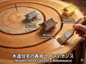 木造住宅の耐用年数と実際の寿命｜メンテナンス次第で何年住めるのか