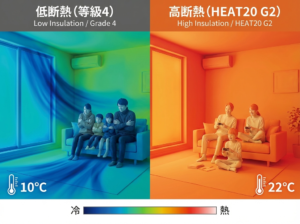 断熱等級と「HEAT20」G1・G2グレードの基礎知識|東三河の冬に適した断熱性能